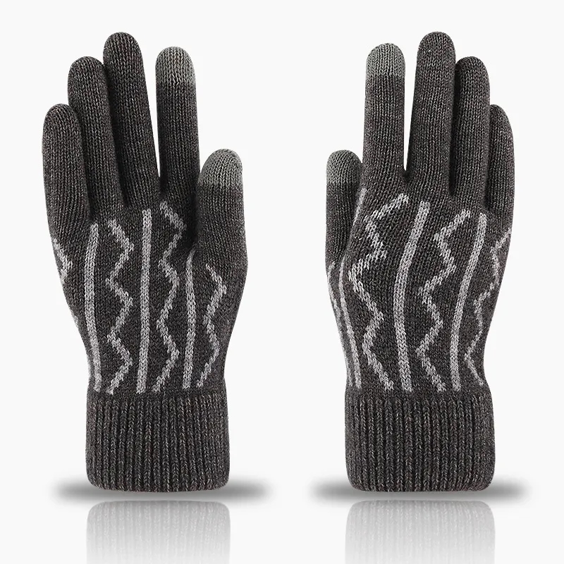 Touch Screen Warm Gloves with Thermal Soft Knit Lining 6