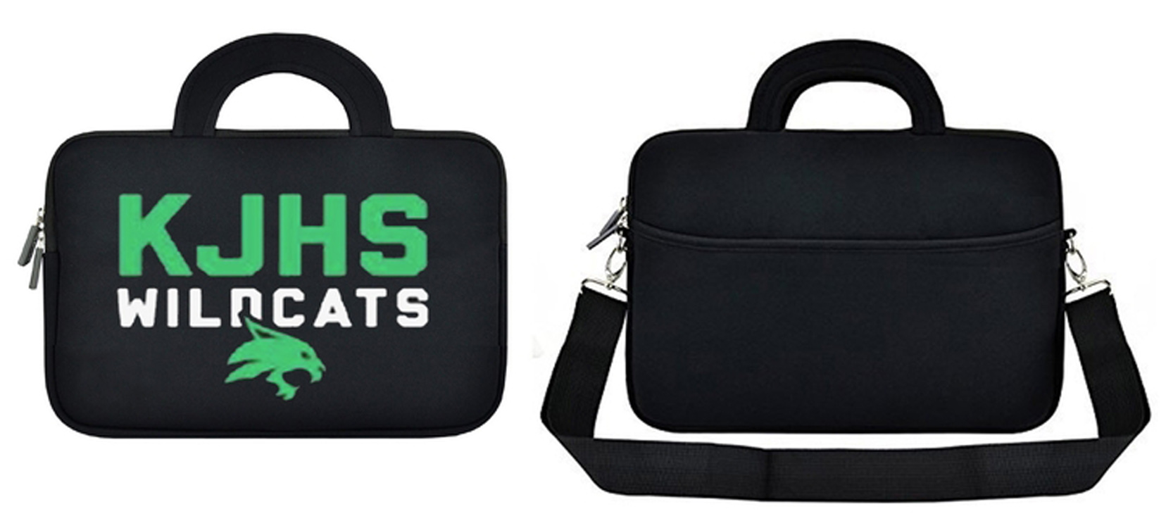 Kidder Neoprene Case for 11" Laptop / Tablet with handle & strap 1