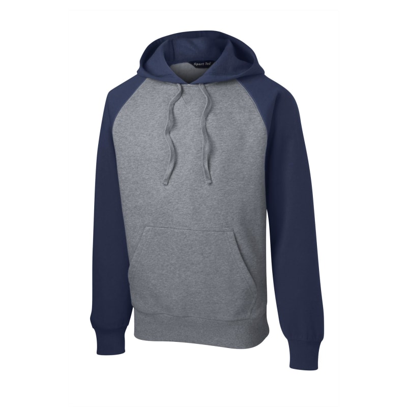 Sport-Tek Raglan Colorblock Pullover Hooded Sweatshirt., custom hoodie or sweatshirt with logo imprint 24