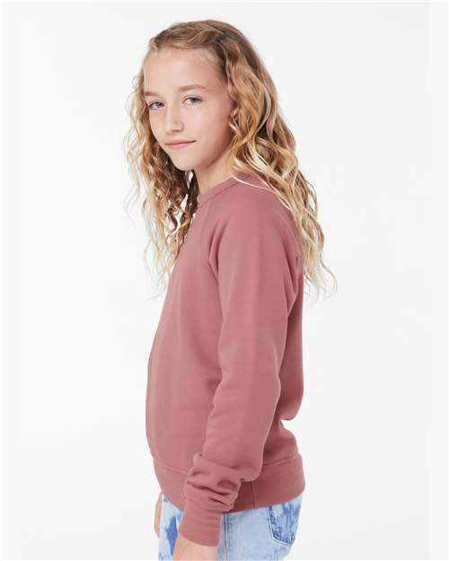 Youth Sponge Fleece Crewneck Sweatshirt - 3901Y 2