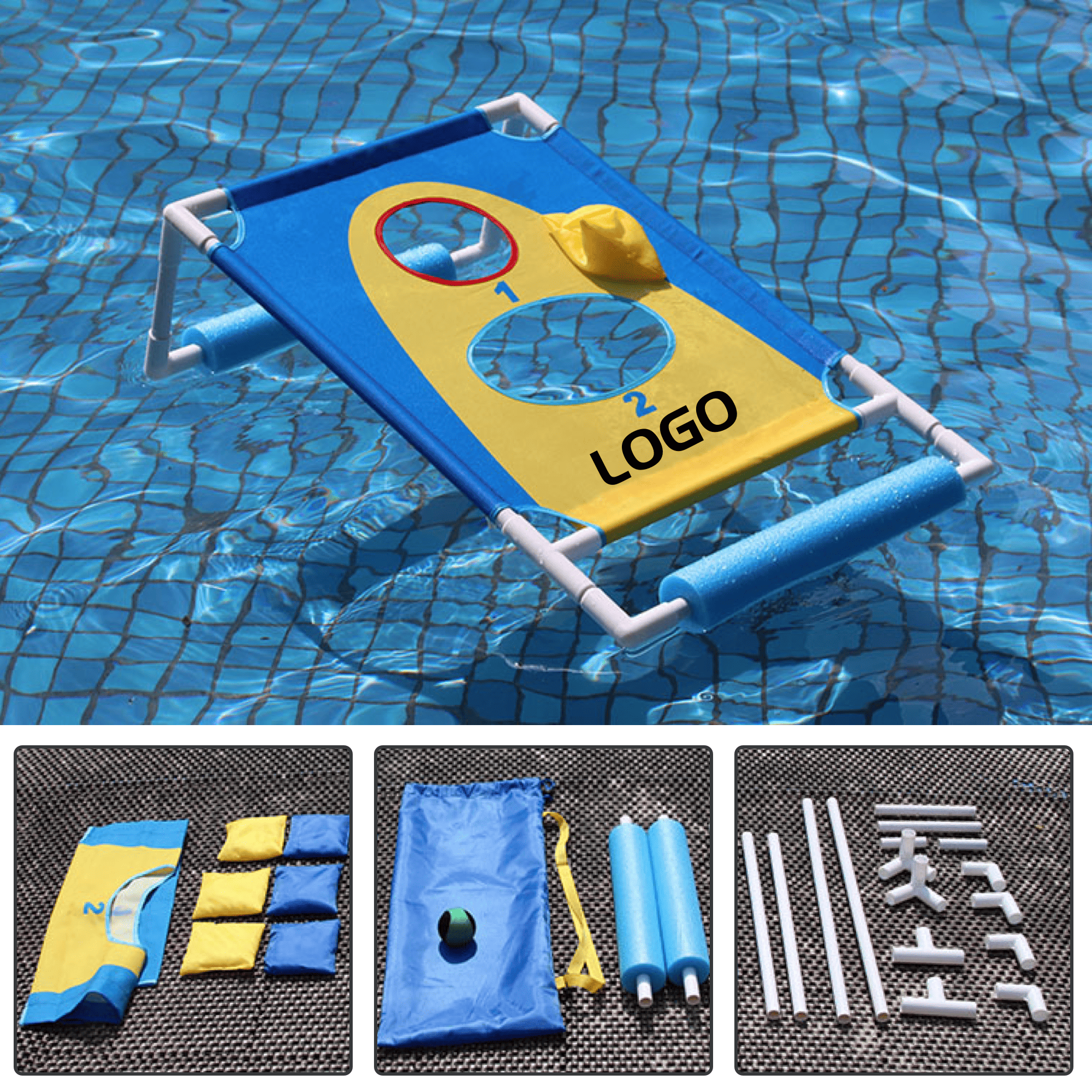 Pool Cornhole Board Party Game Set 3