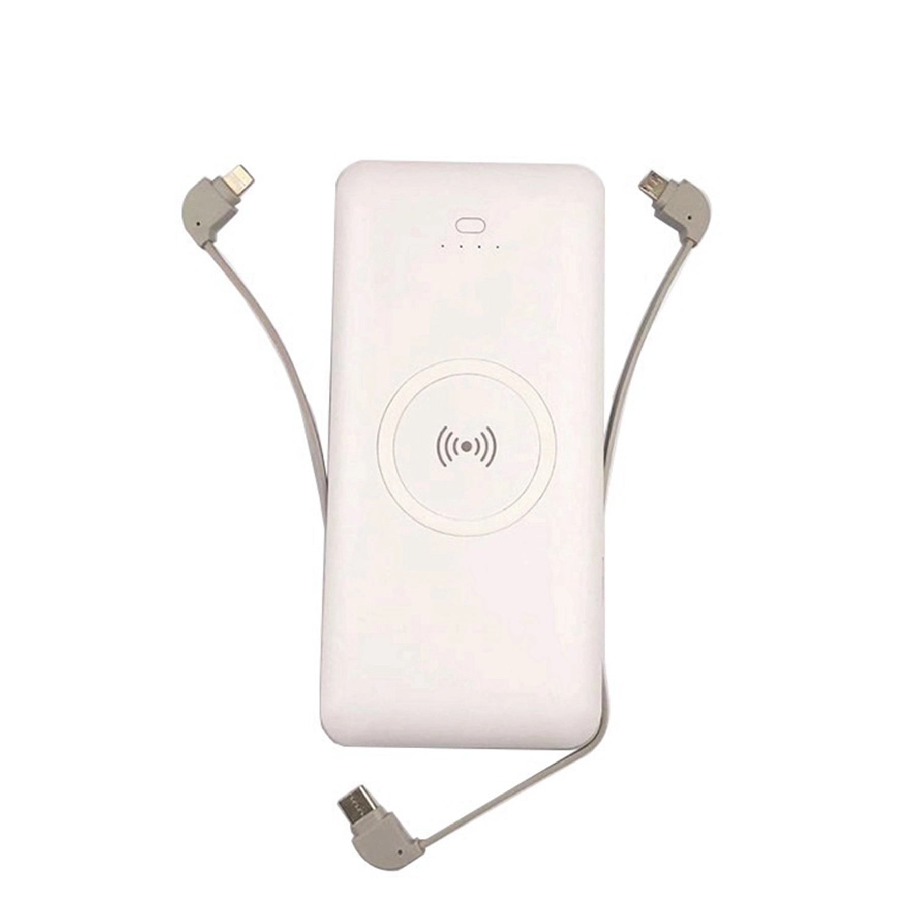 Wireless Charger Power Bank with Wall Plug-in and Cable 7