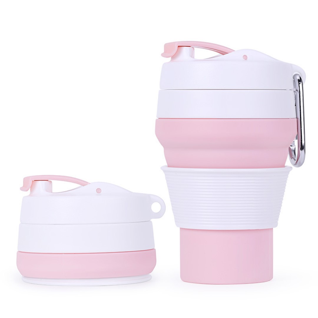 Collapsible cups with buckles 3