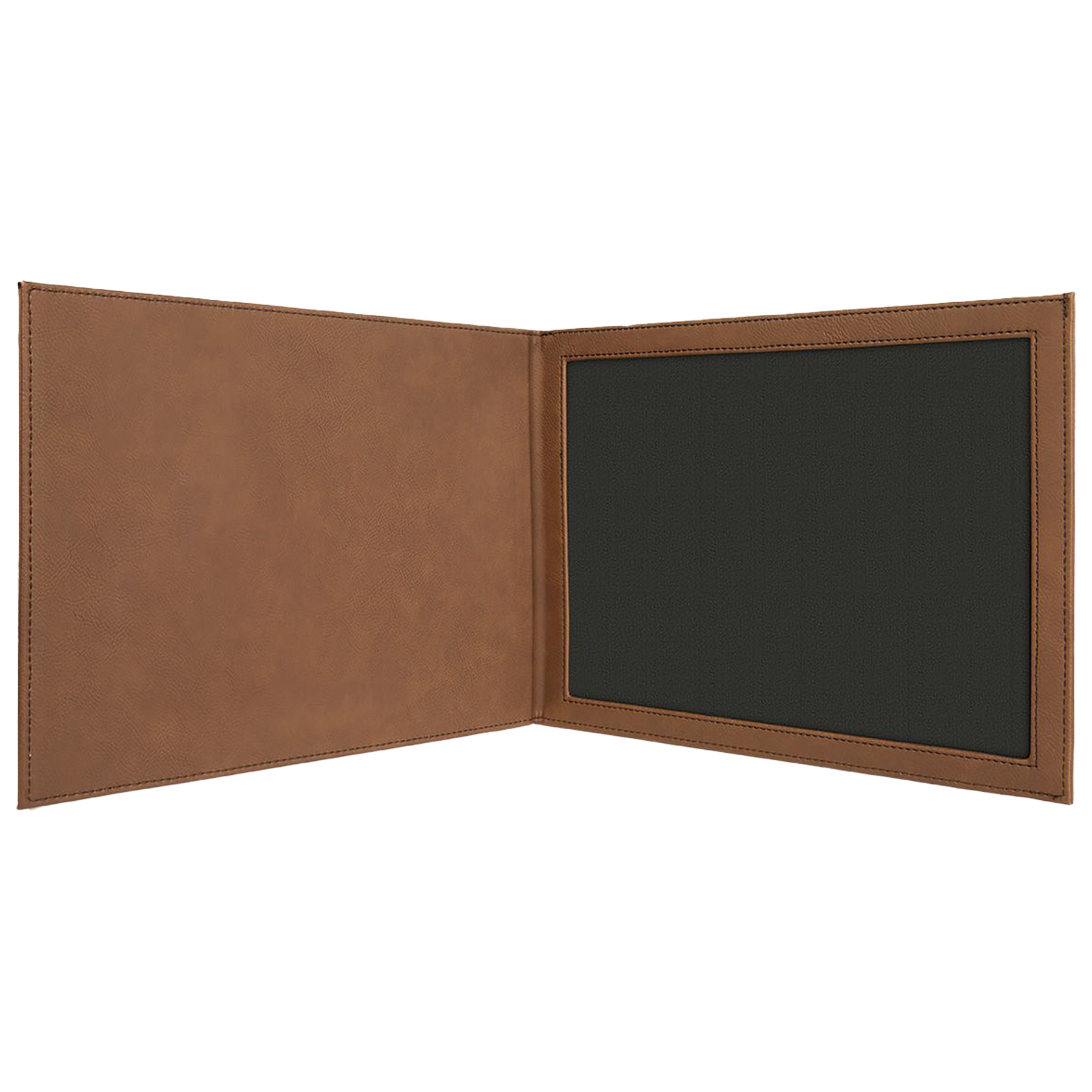 Dark Brown Leatherette Certificate Holder 4