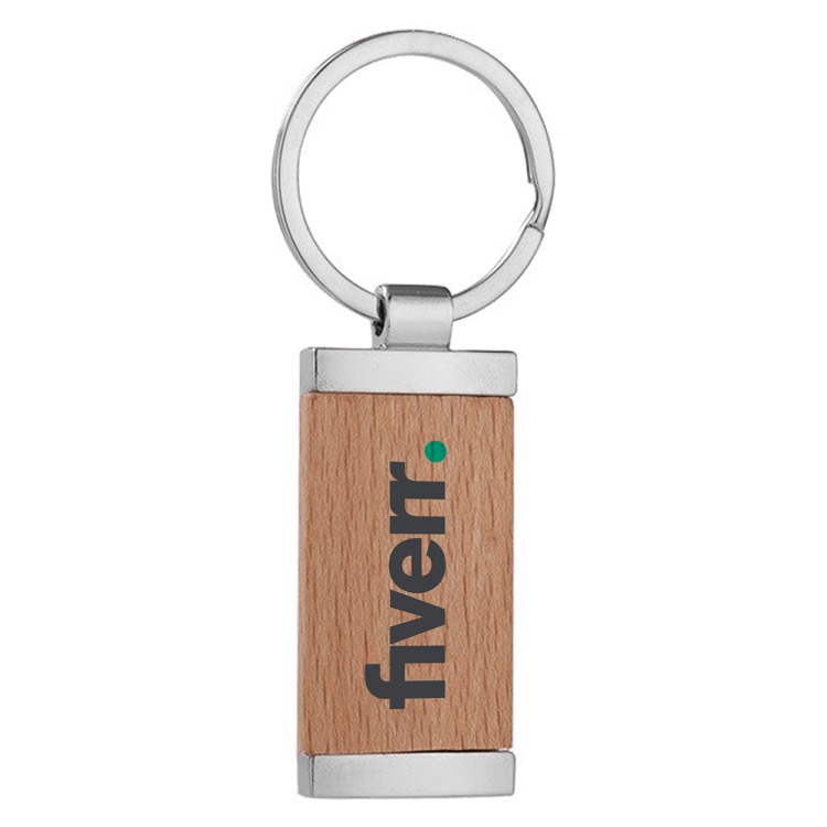 Wood Panel Key Ring 4