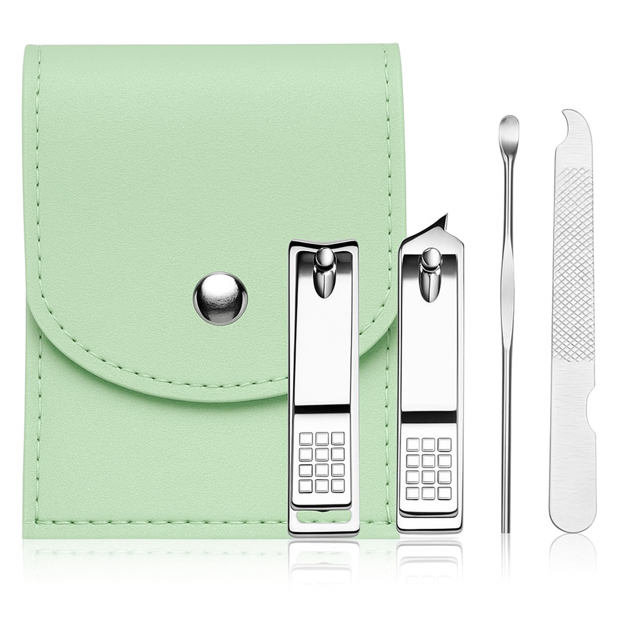 Portable Nail Care Kit With PU Case 7