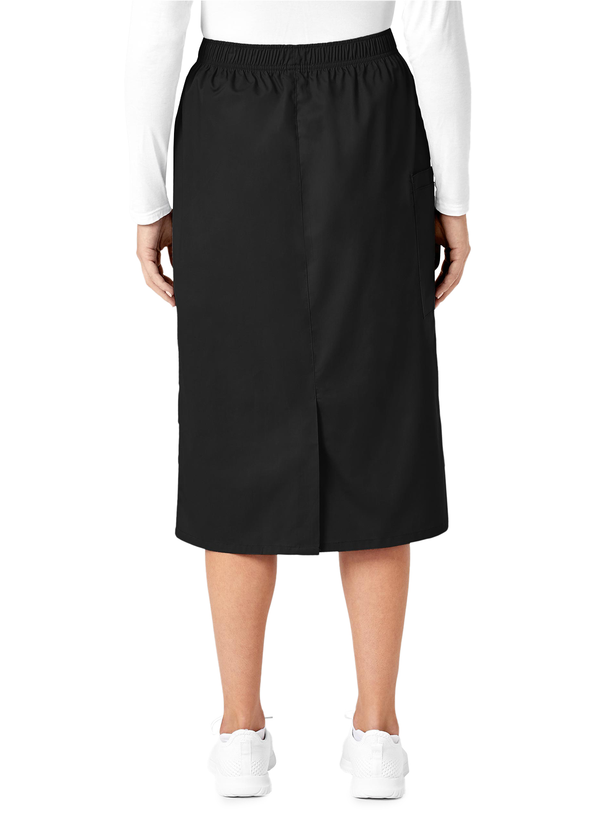 WORK Women's Five-Pocket Pull On Cargo Skirt