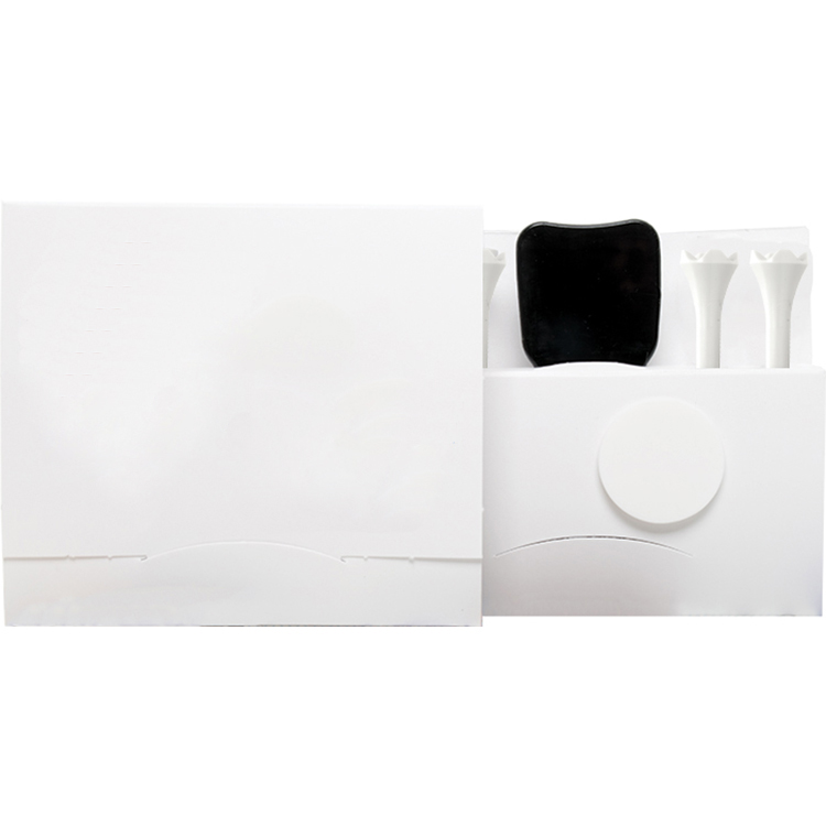 Matchbook 4-Tee Holder With Divot Tool & Ball Marker 3