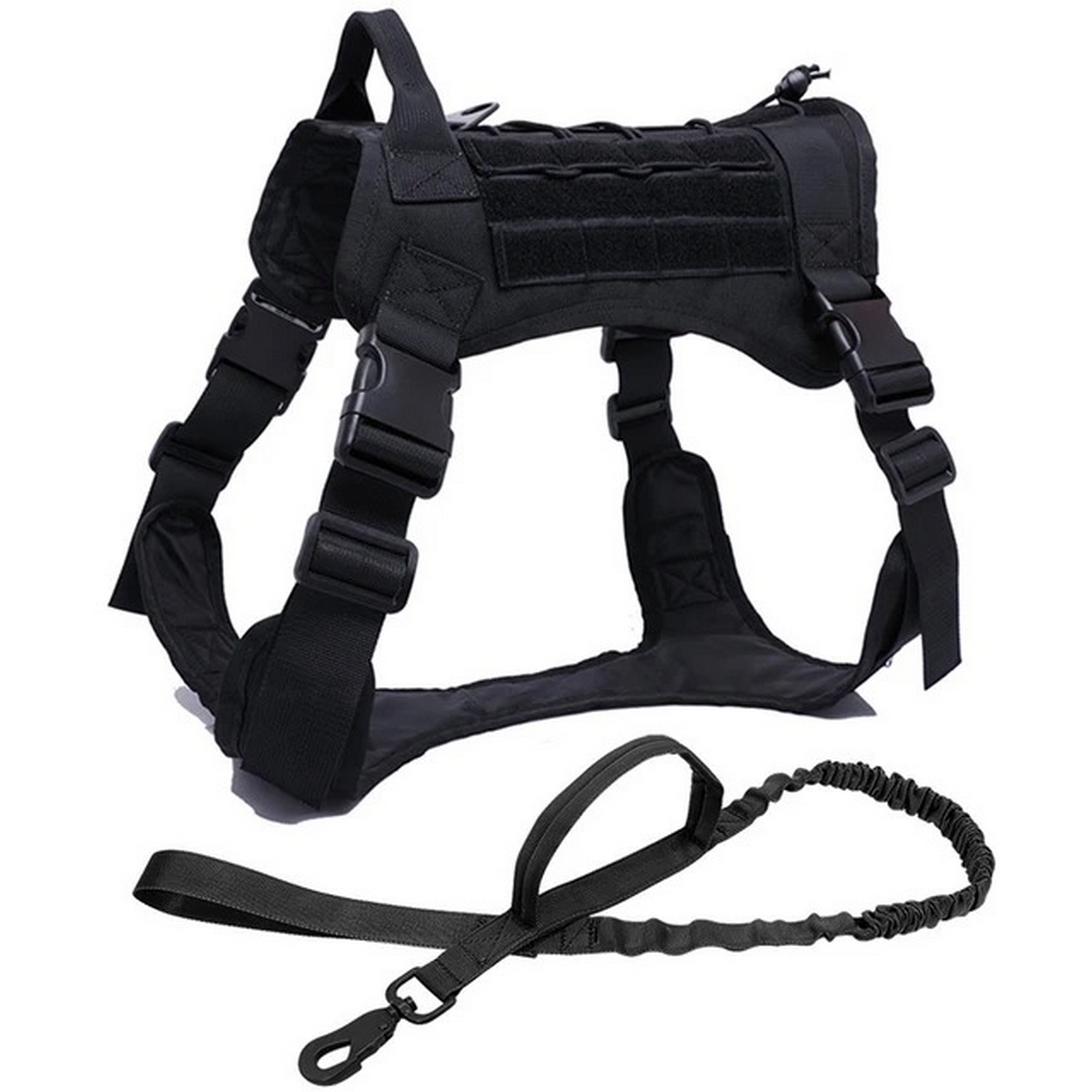 Dog Outdoor Tactical Training Harness 4