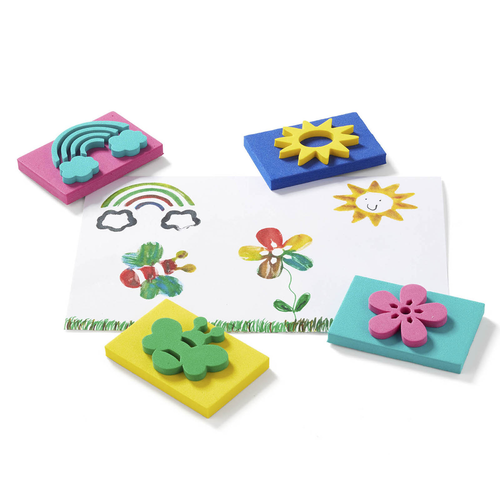 2 Pack Foam Stamp Kit 5
