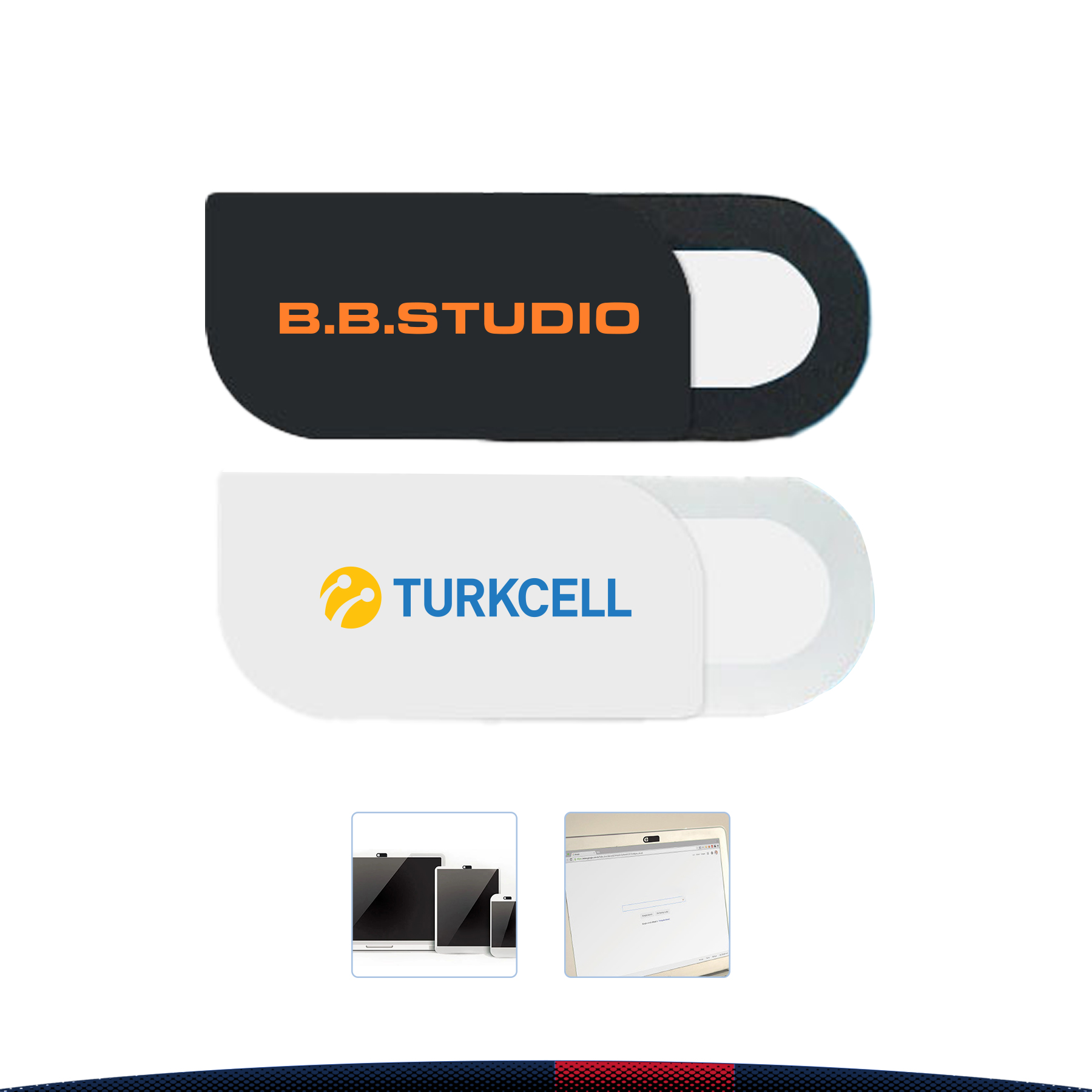 Rounded Rectangle Webcam Cover 1