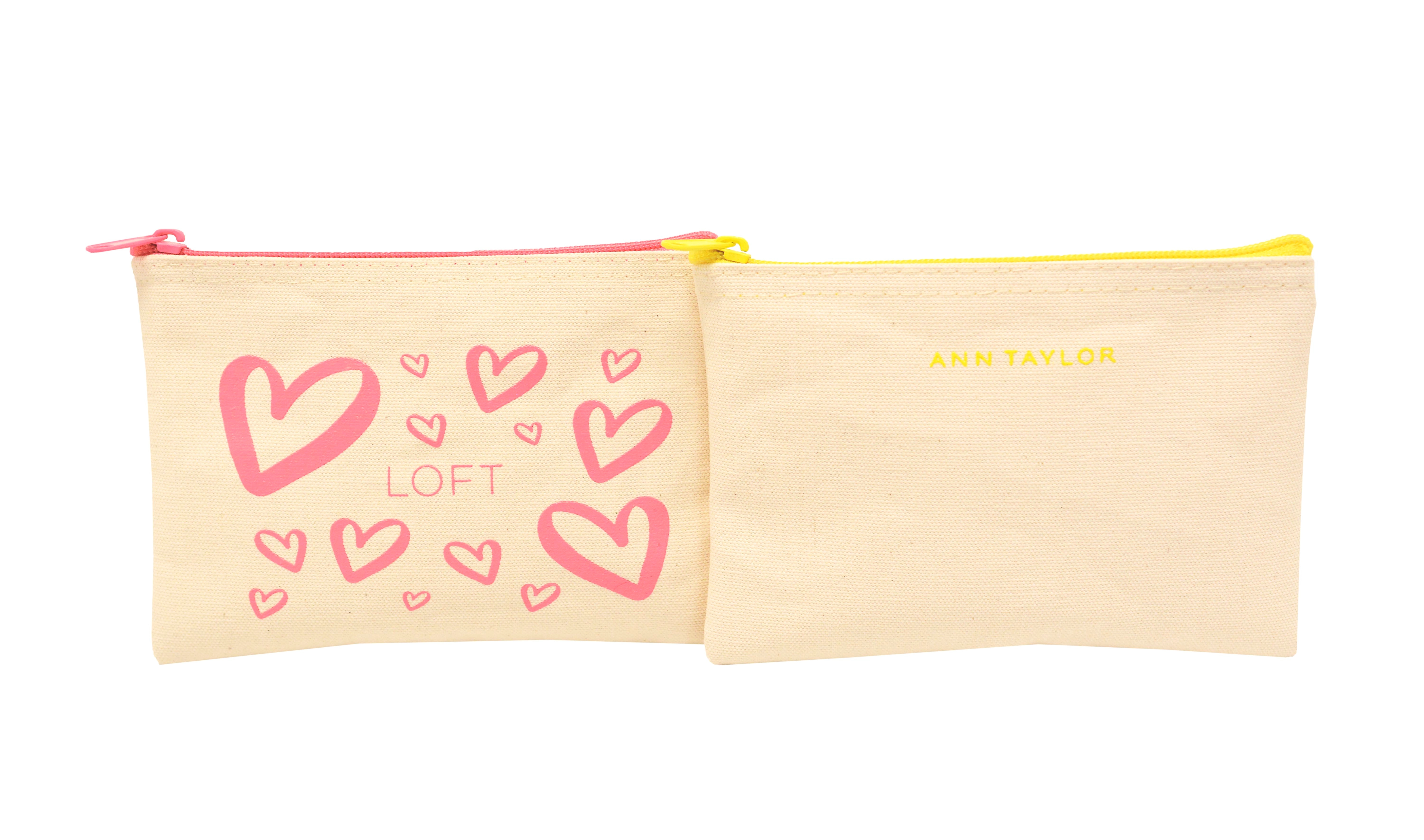 Canvas Zippered Pouches (8"w x 5"h) 3