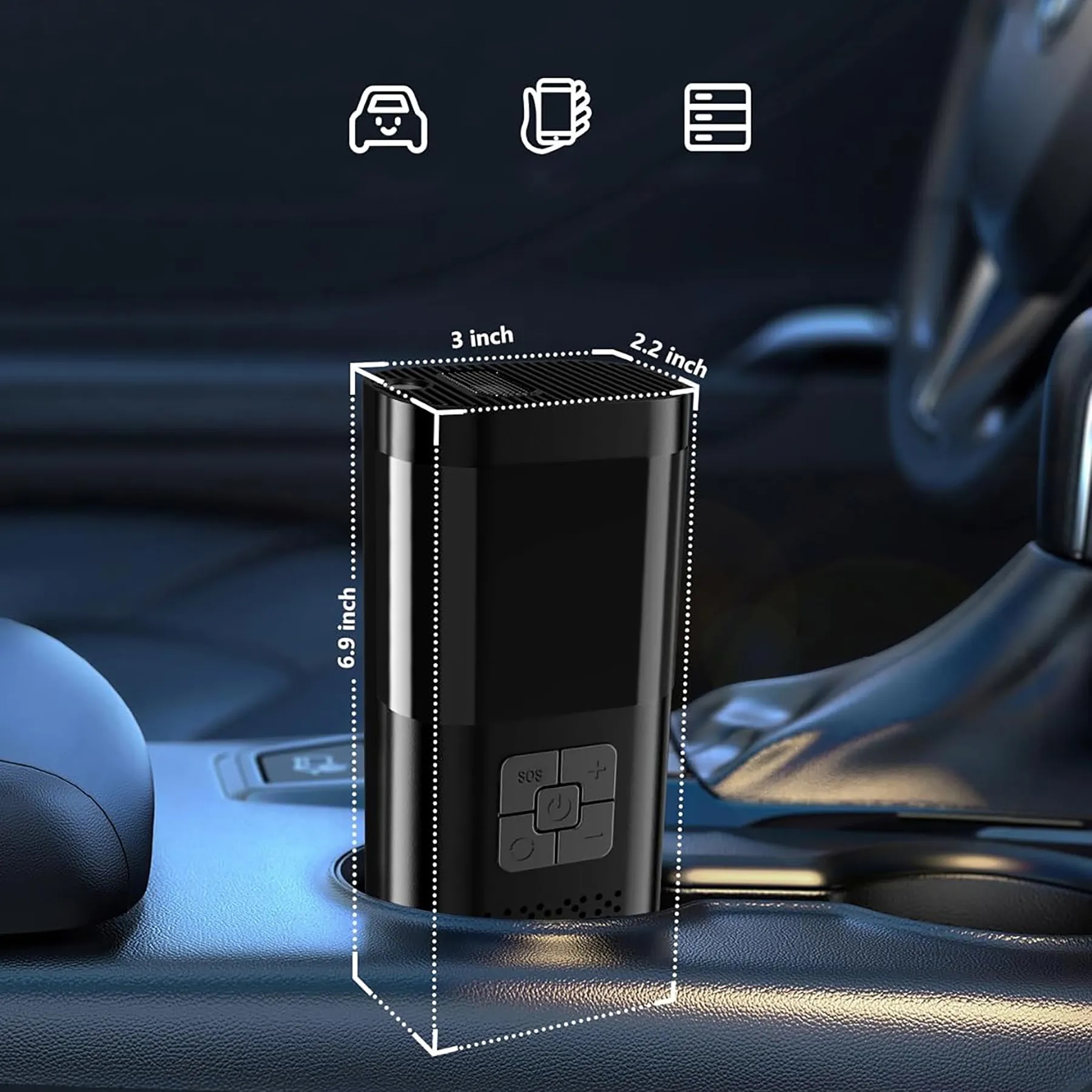 Tire Inflator Portable Air Compressor 3