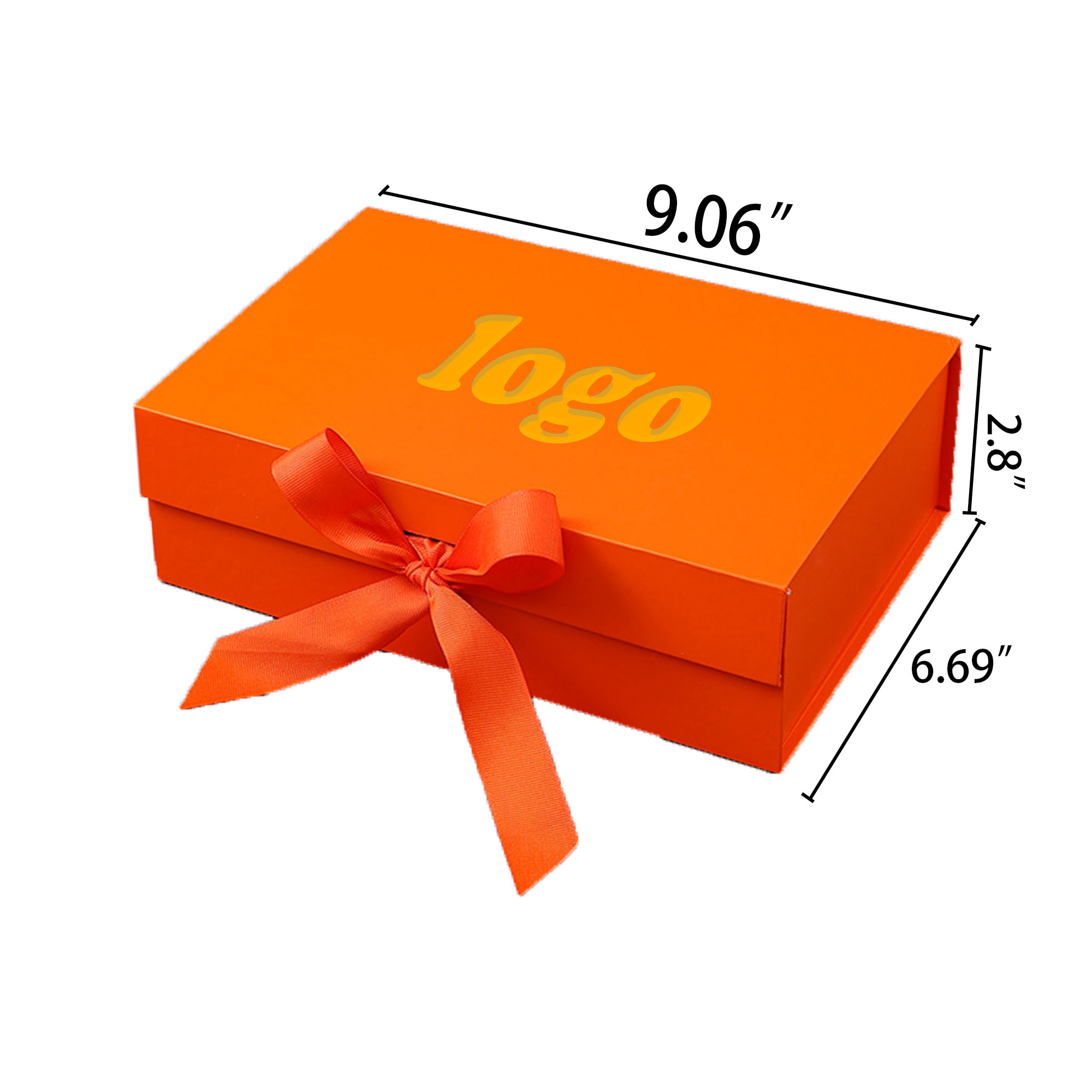 Magnetic Gift Box with Lid and Ribbon for Presents 1