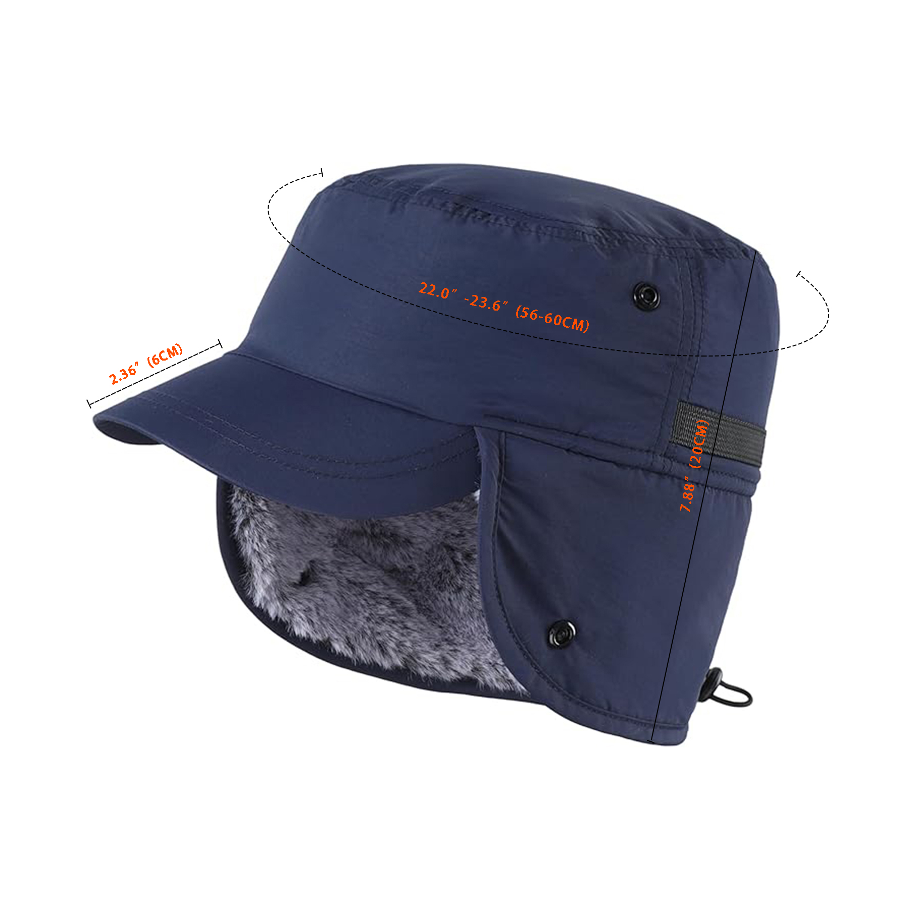 Men's Trapper Hat with Ear 3