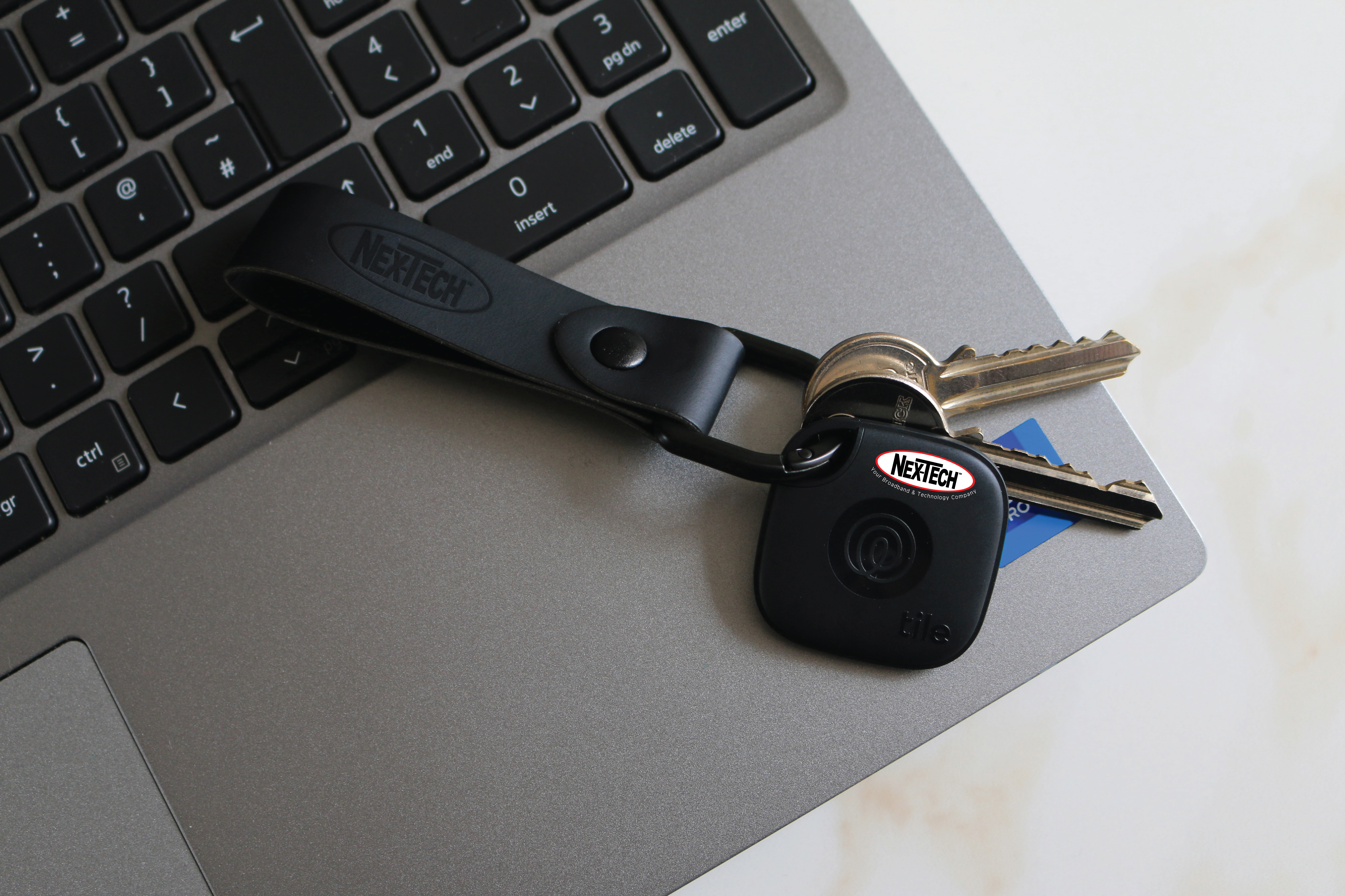 New Tile Mate with Vegan Leather Key Fob 11