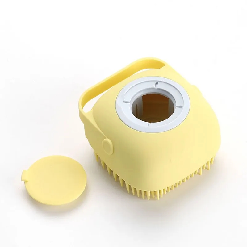 Silicone Shower Brush For Pets 6
