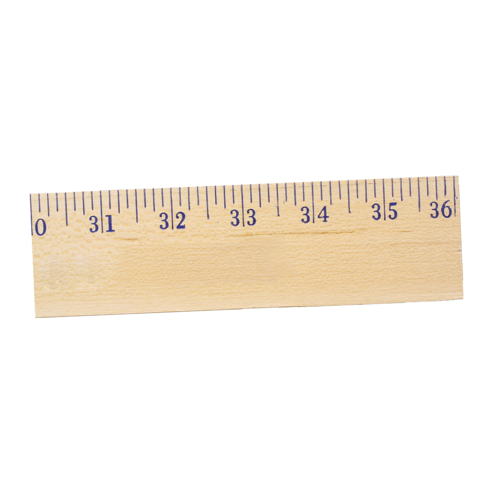 Extra Strength Yardsticks-Clear Lacquer Finish 1
