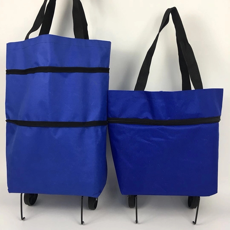 Foldable Shopping Bag With Wheels 6