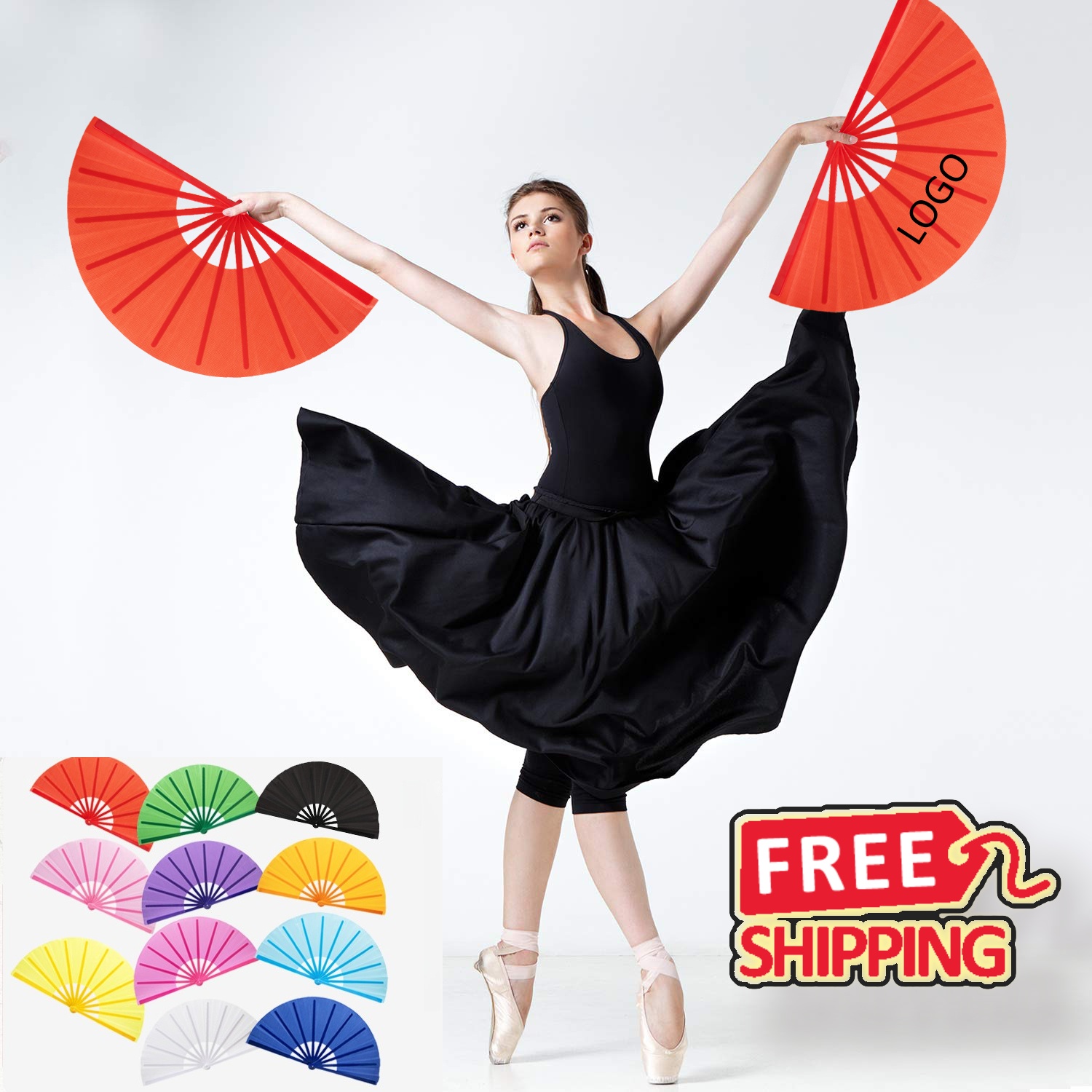 Wholesale EDC Festival Fans with UV Print