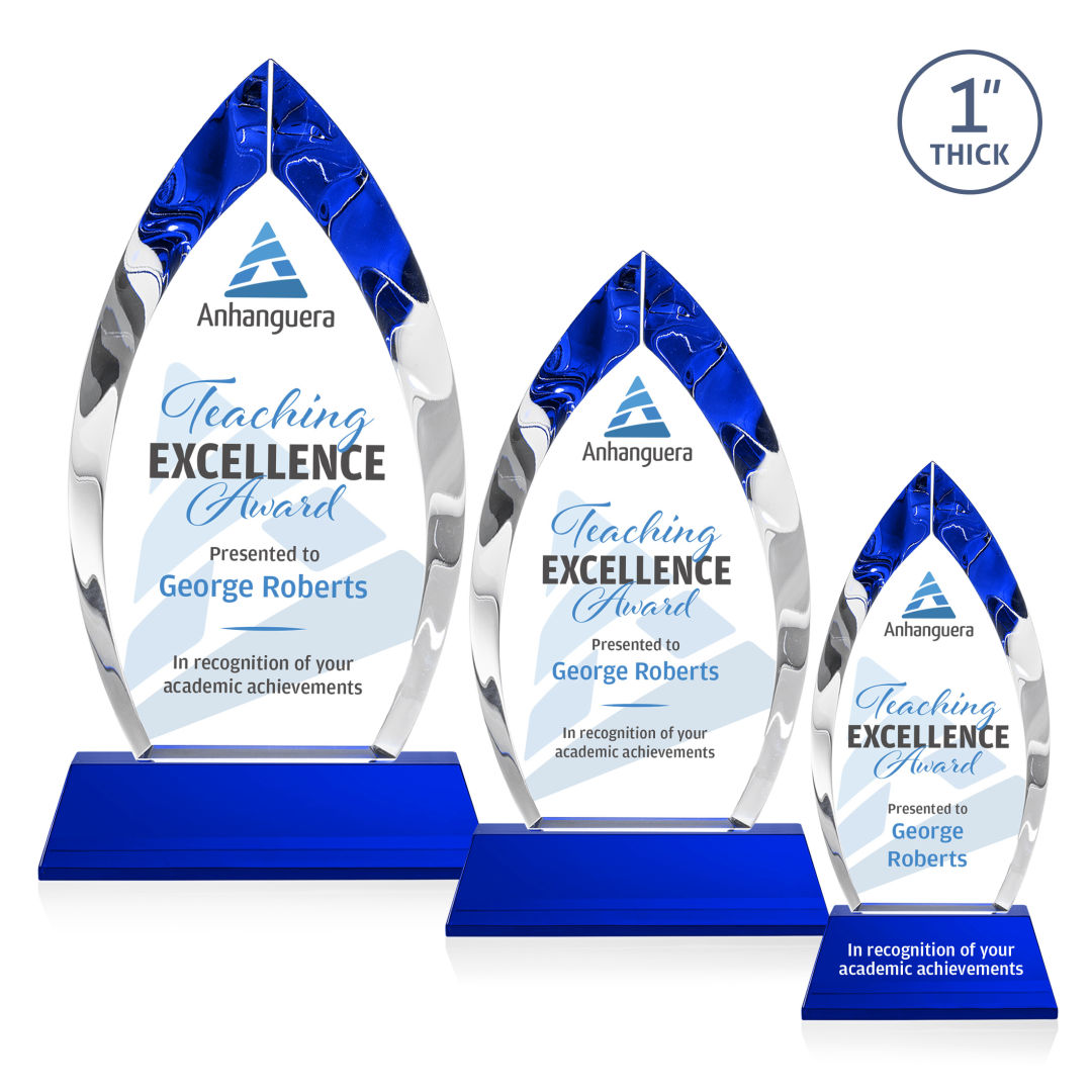 Marinello VividPrint™ Award on Base - Blue