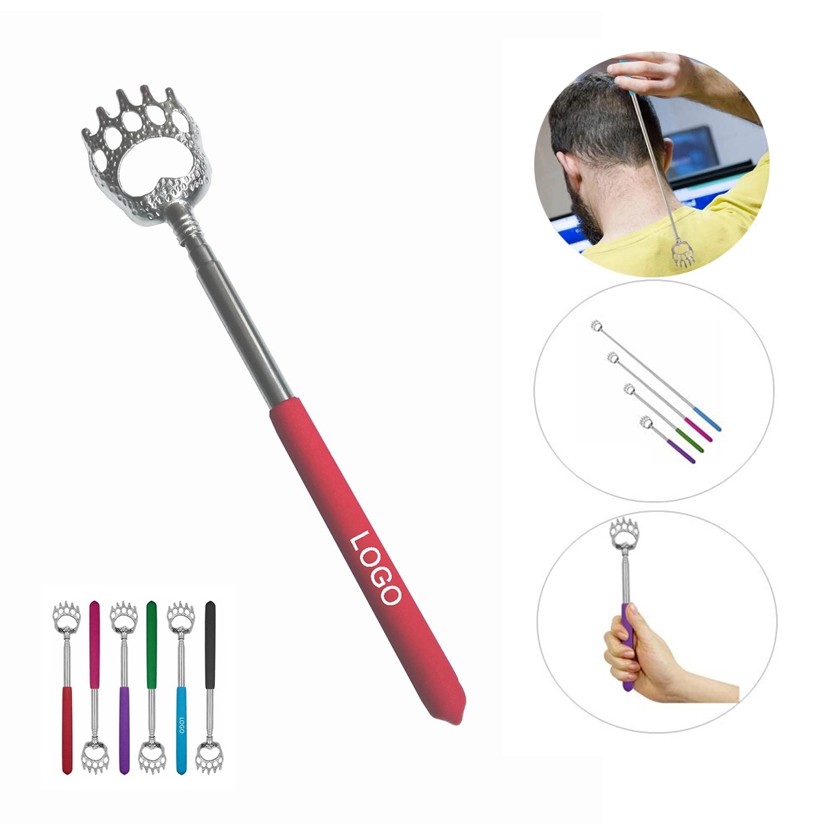 Portable Telescopic Bear Claws Back Scratcher 2