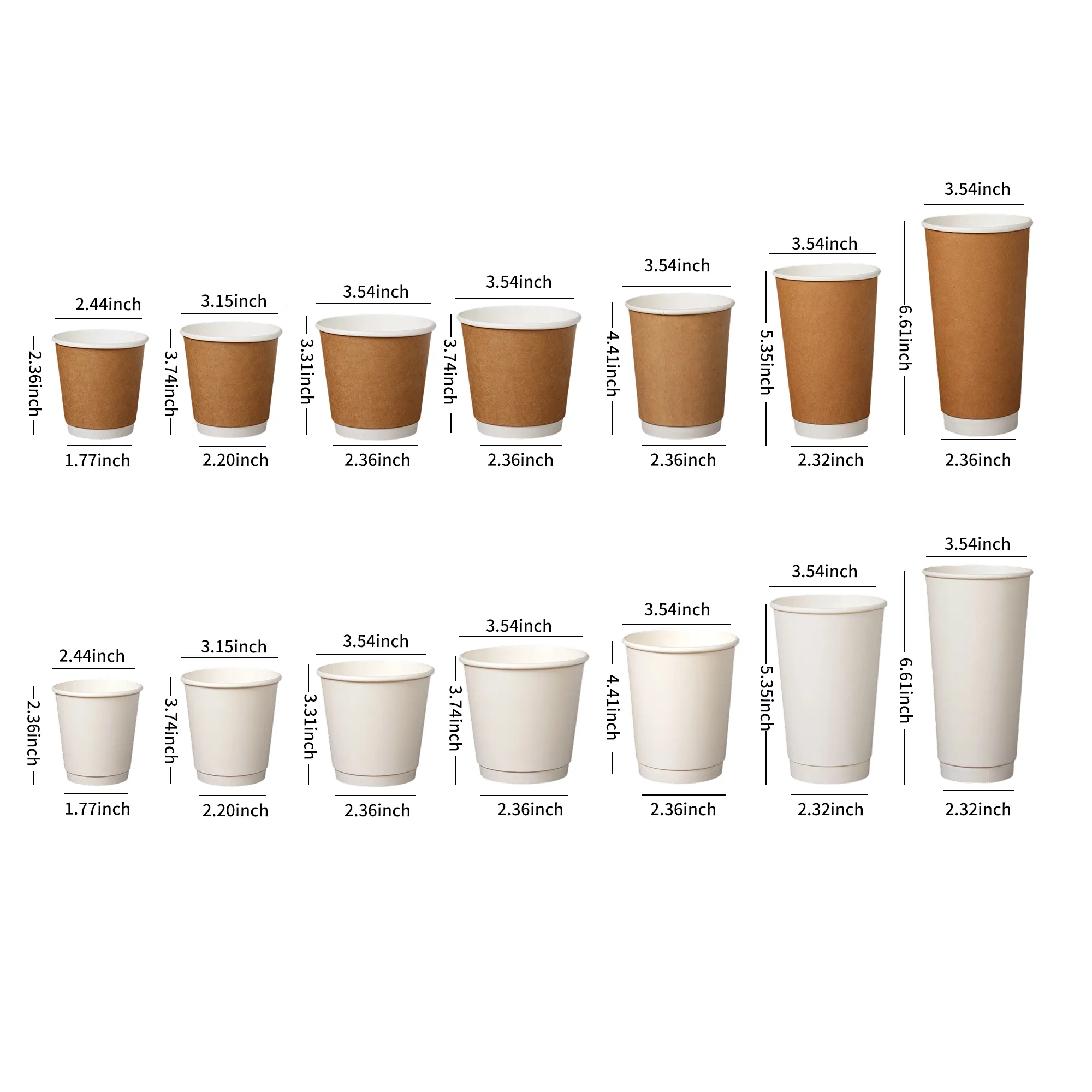 Insulated 12 oz Coffee Cups 10