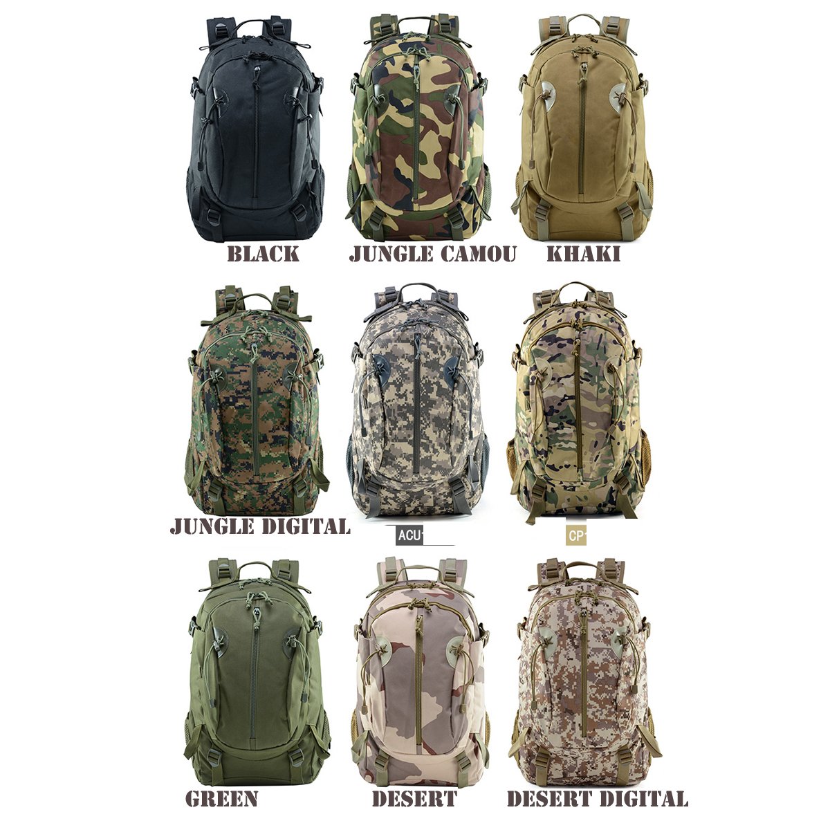 Tactical Motorcycle Backpack For Men Military 30L 4