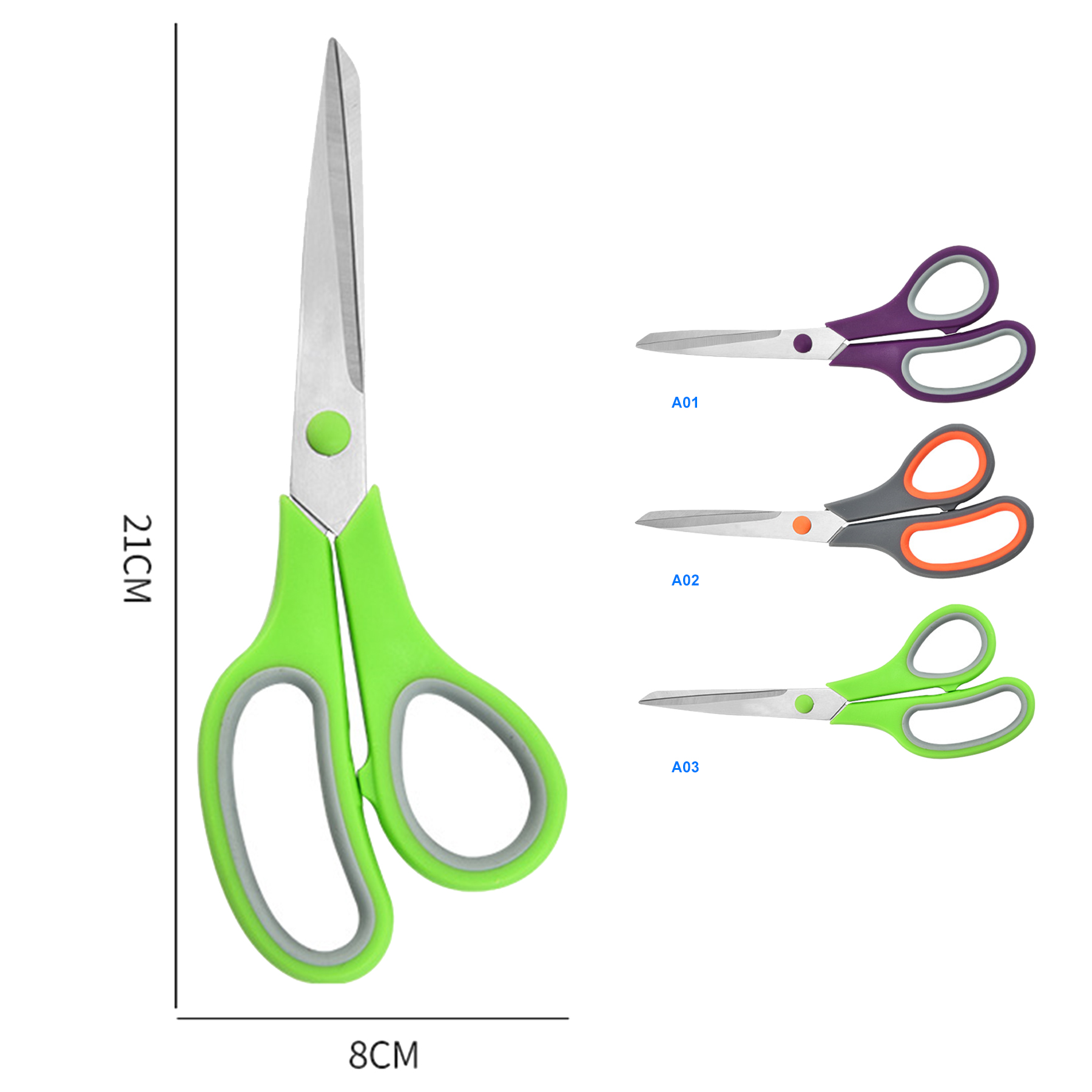 Stainless Steel Office Scissors 2