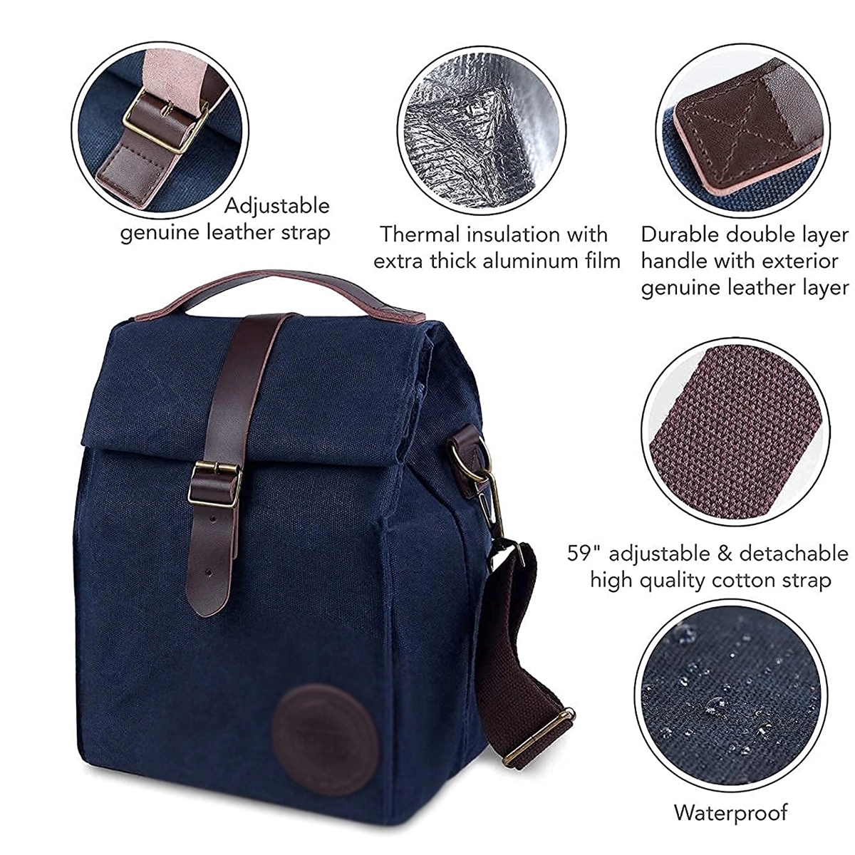 10L Benchmark Insulated Cooler Bag 4