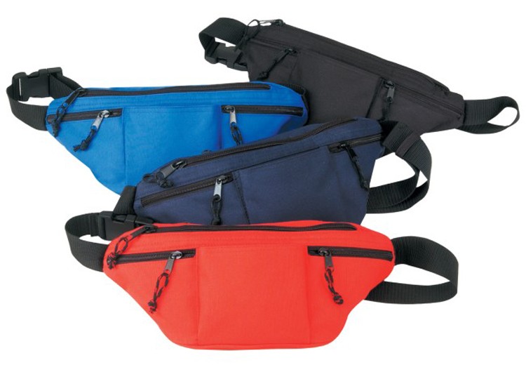 Poly Four-Zipper Fanny Pack 2