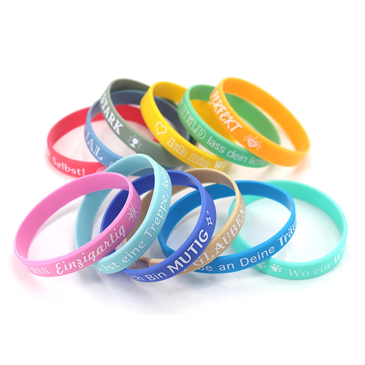 Skin-Friendly Custom-Made Silicone Wristband 3