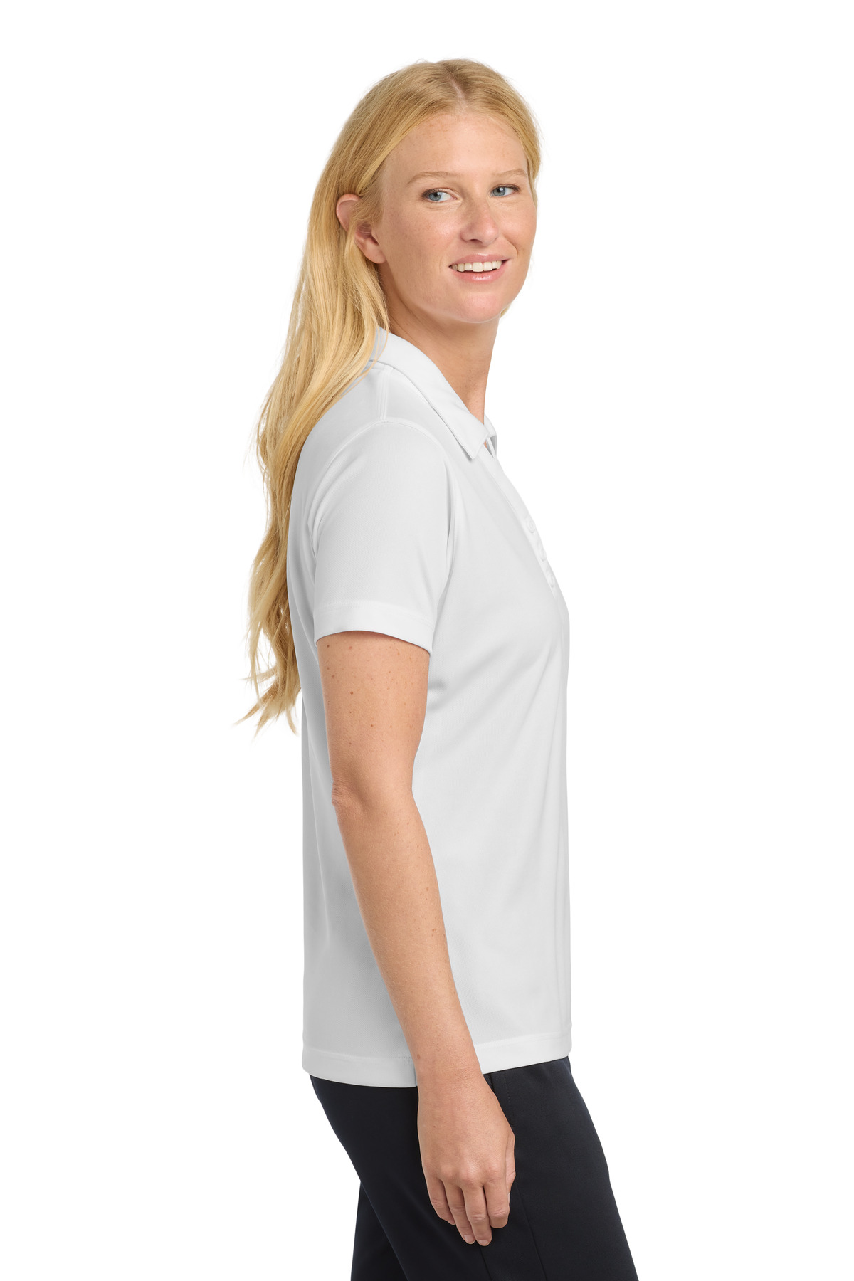 Sport-Tek® Ladies' PosiCharge® Micro-Mesh Polo 16