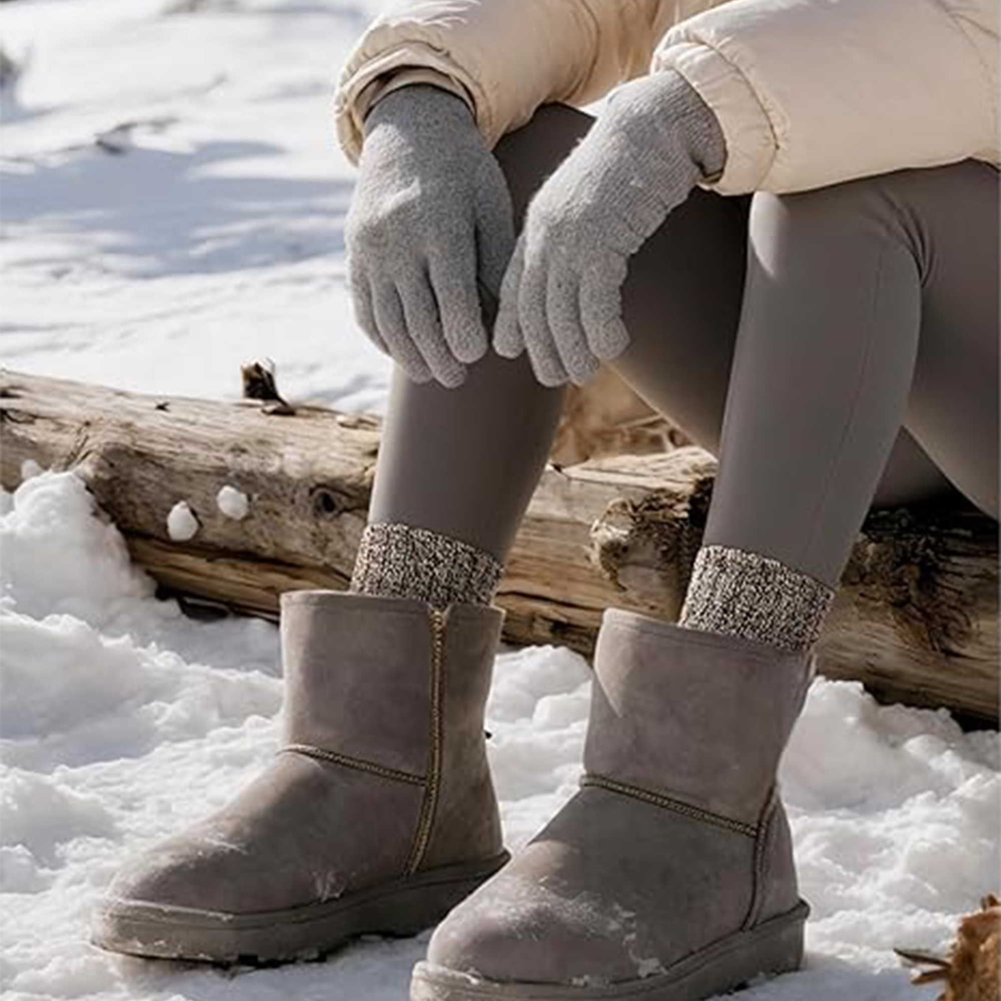Jacquard Winter Thermal Socks 4