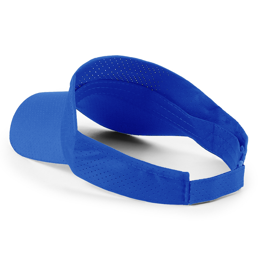 Stock Solid Color Perforated Polyester Visor 4