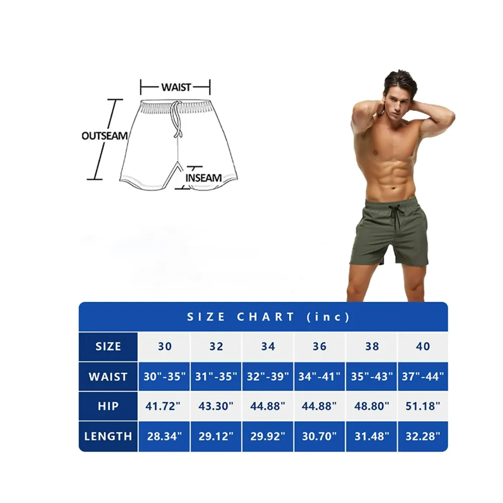 Quick Drying Beach Shorts 7