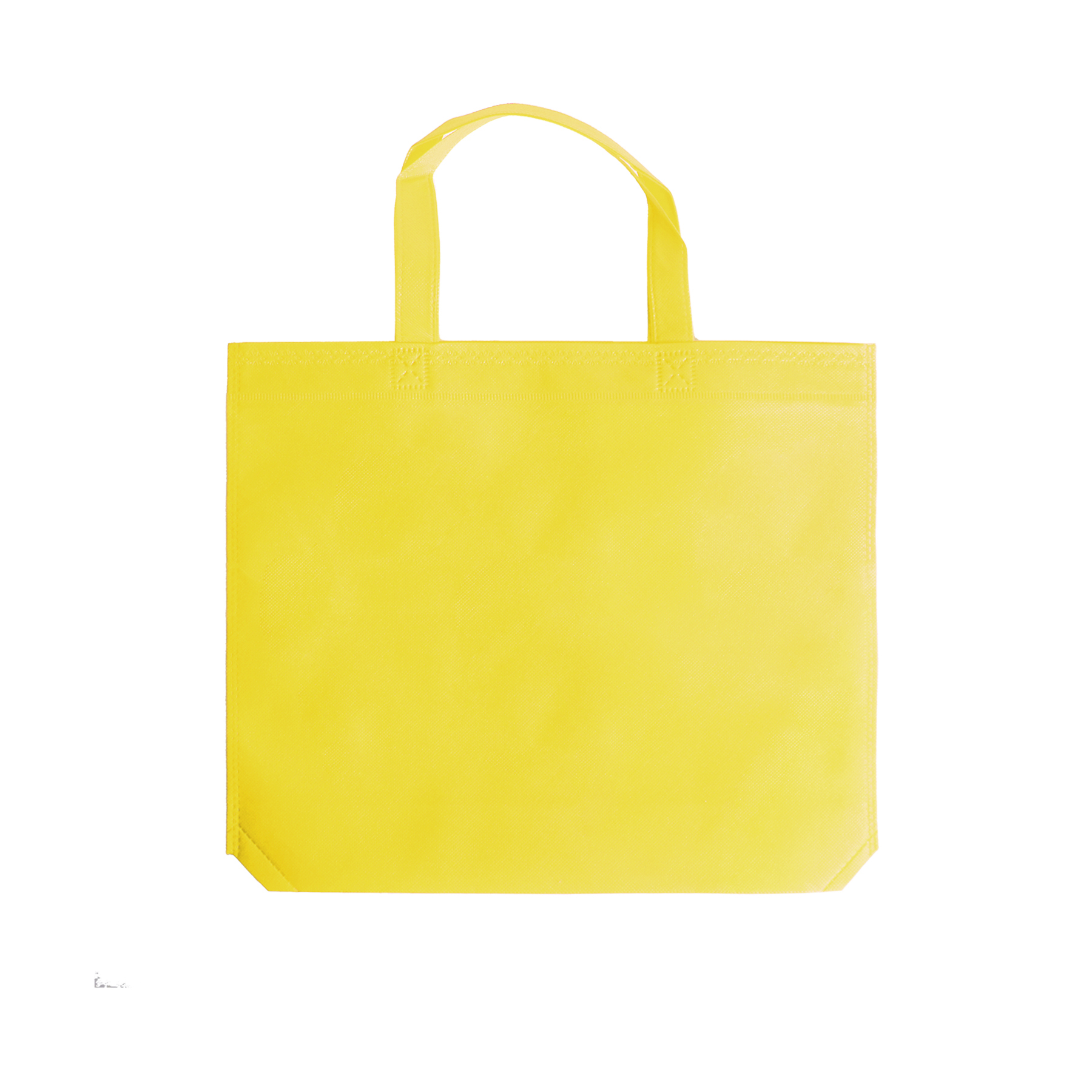 Heat Sealed Non-Woven Shopping Tote Bag(12 5/8" W x 14 15/16" H x 4" G) 16