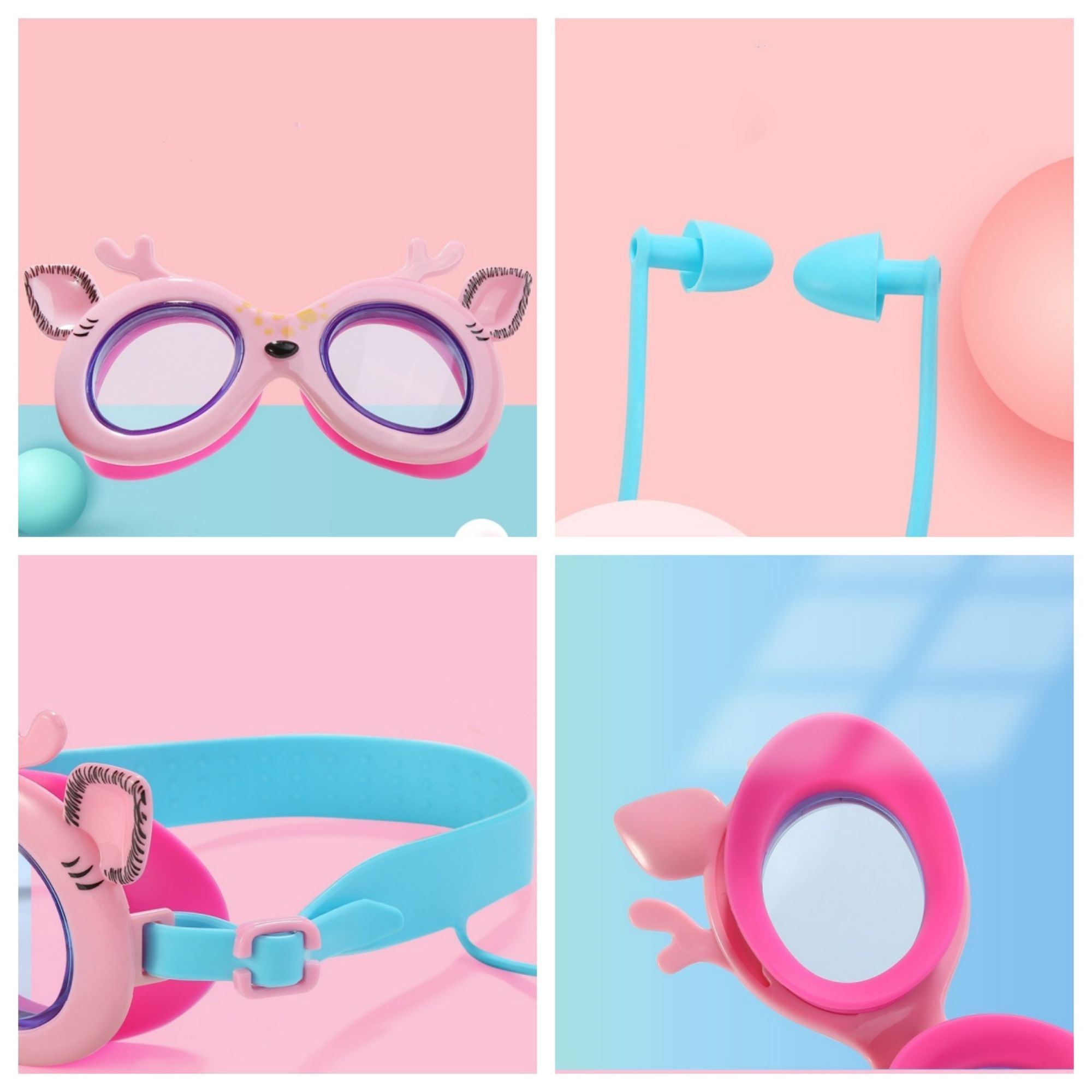 Mask Style Swimming Goggles For Kids 2