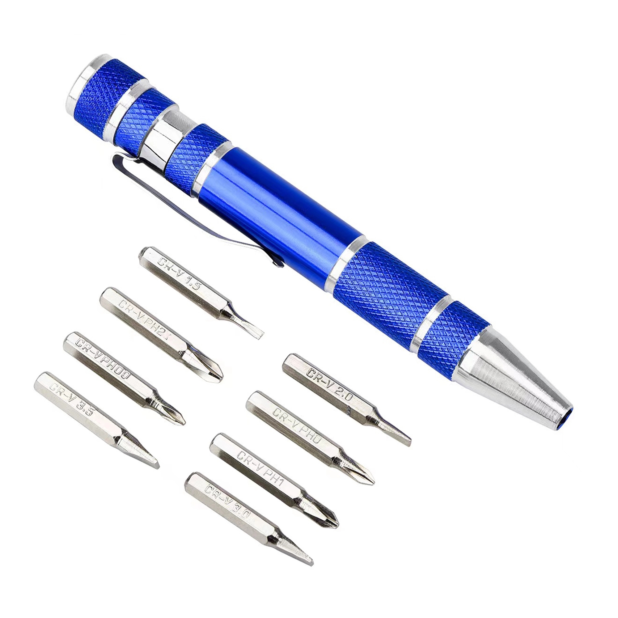 8-In-1 Aluminum Multi-Tool Kit  MOQ 100 4