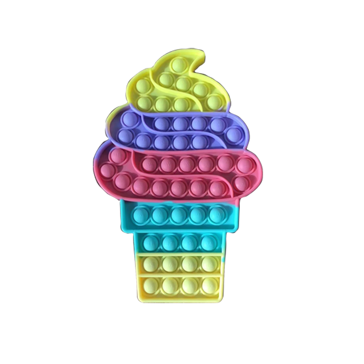 Ice Cream Push Bubble Toy 3