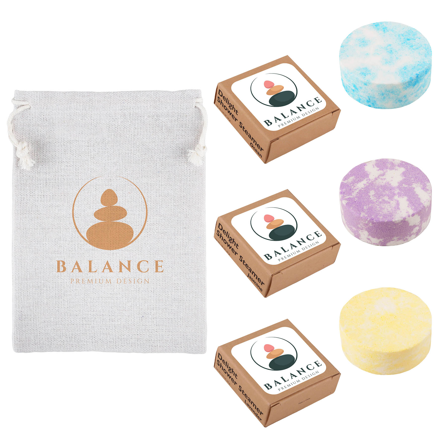 Delight Shower Steamers: 2 Piece Set 12