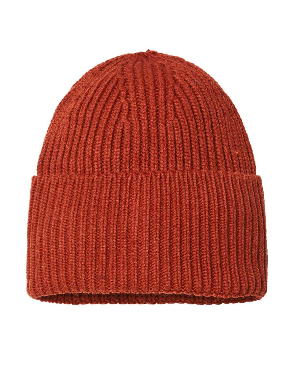 Sustainable Chunky Rib Cuffed Beanie - OAK 13