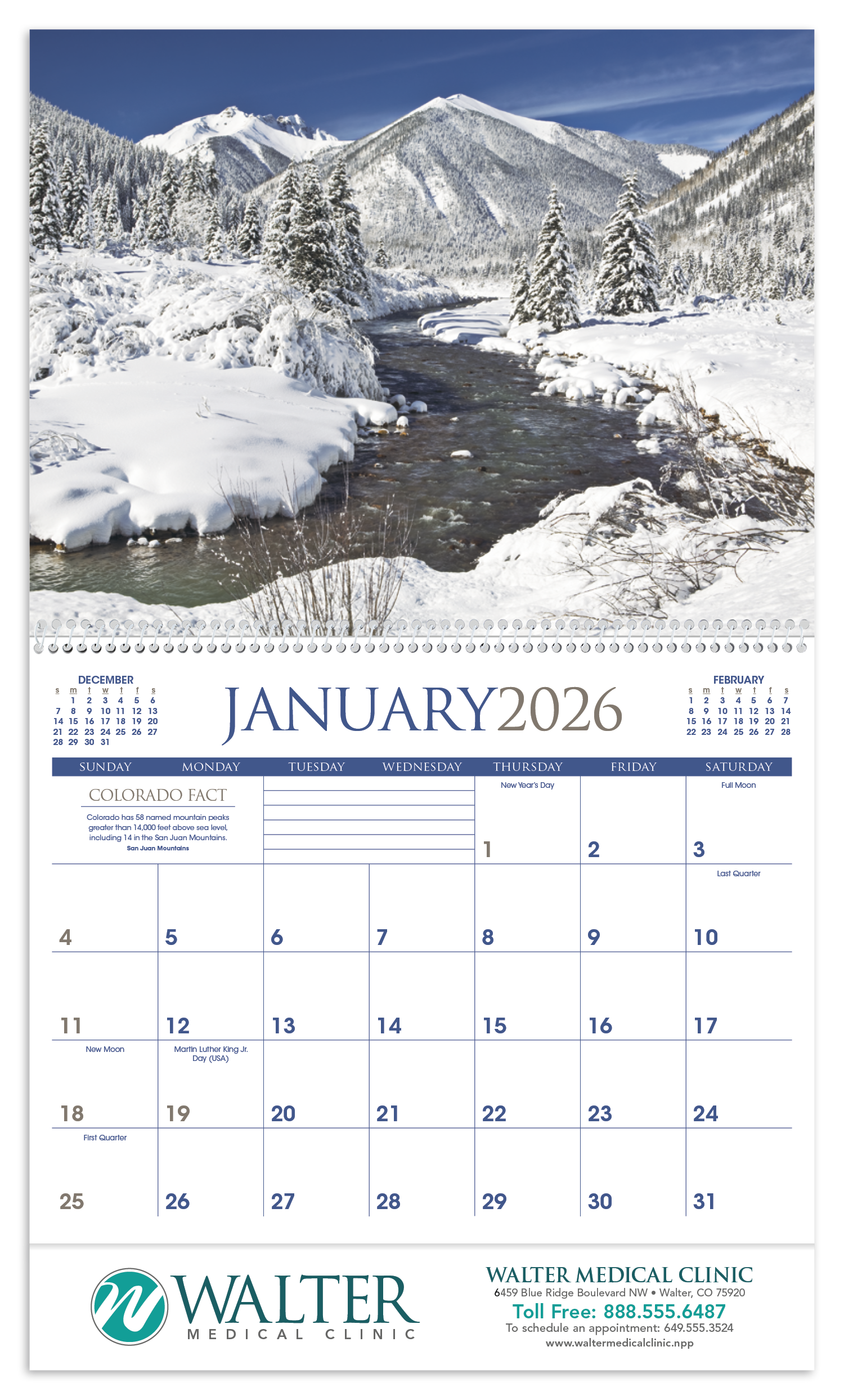 Triumph® Calendars Colorado Calendar 11