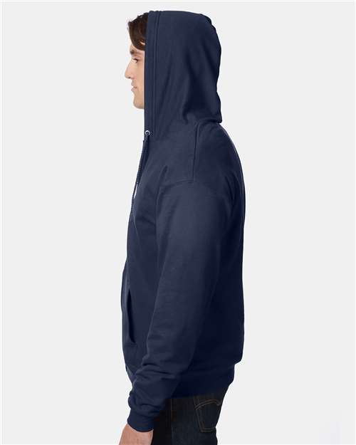 Unisex EcoSmart® Full-Zip Hooded Sweatshirt - P180 14