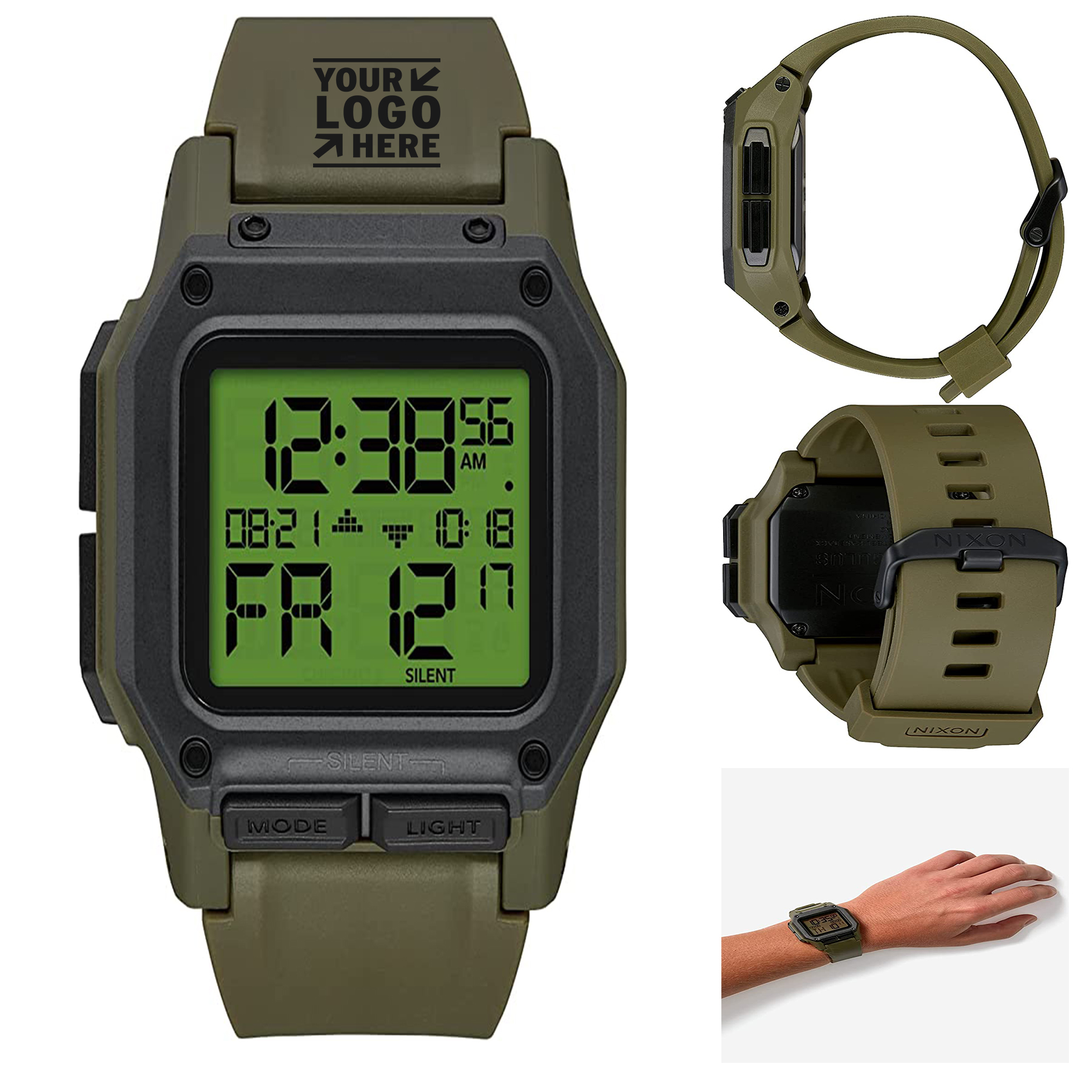Waterproof Men's Digital Sports Watch 2