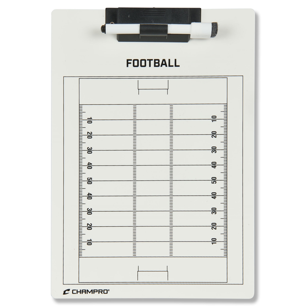 Football Coach's Board 9" x 12" 2