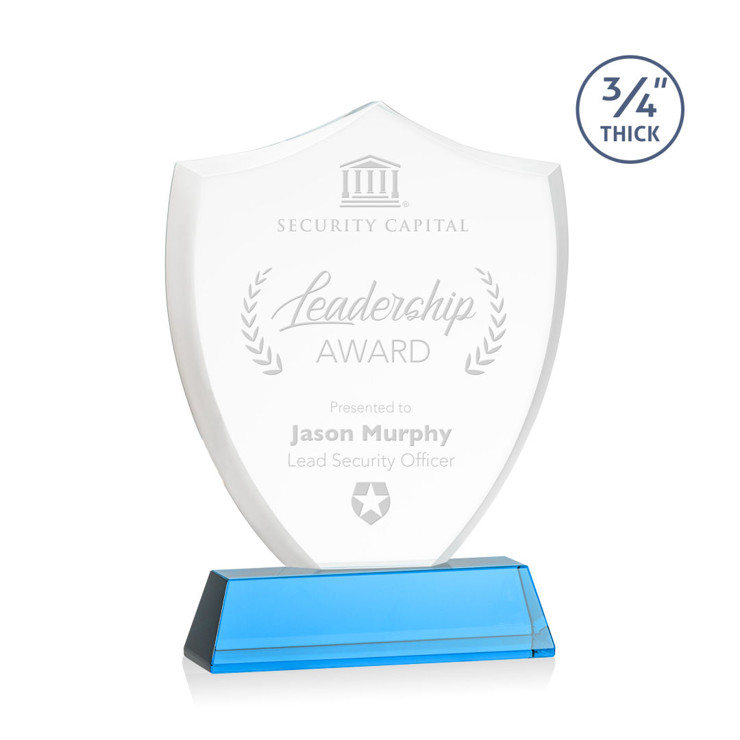 Scudo Shield Award on Newhaven - Sky Blue 2