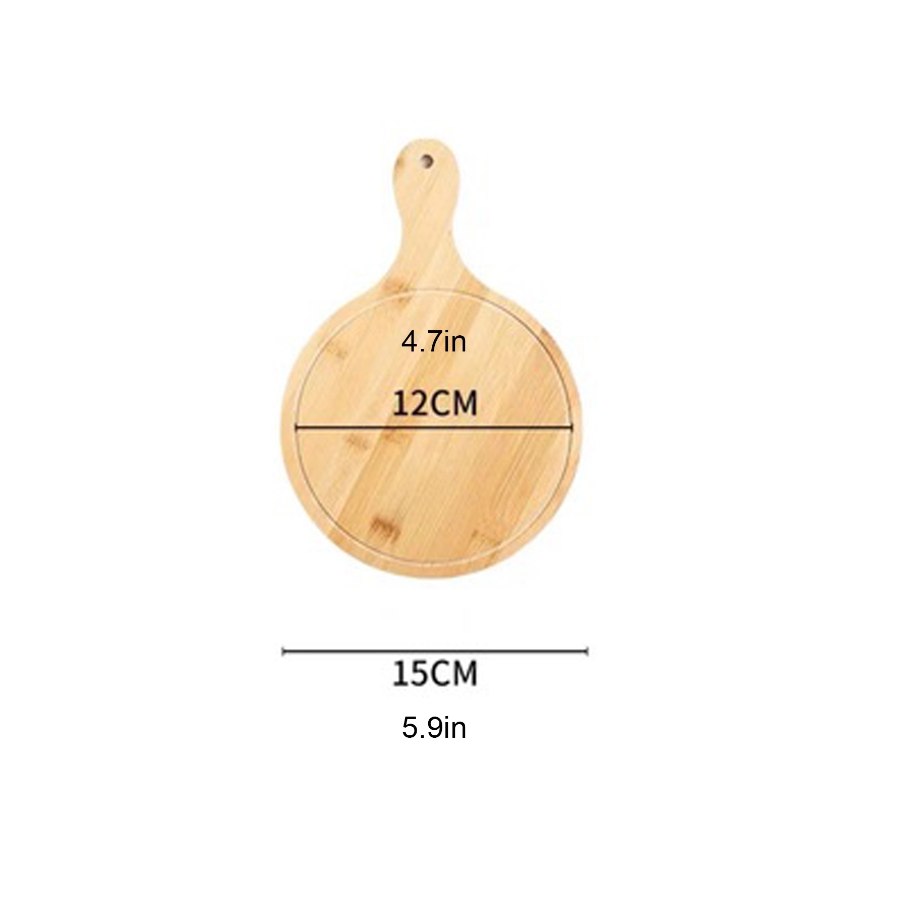 Foodservice Restaurant-Grade Wooden Bamboo Pizza Peel 2