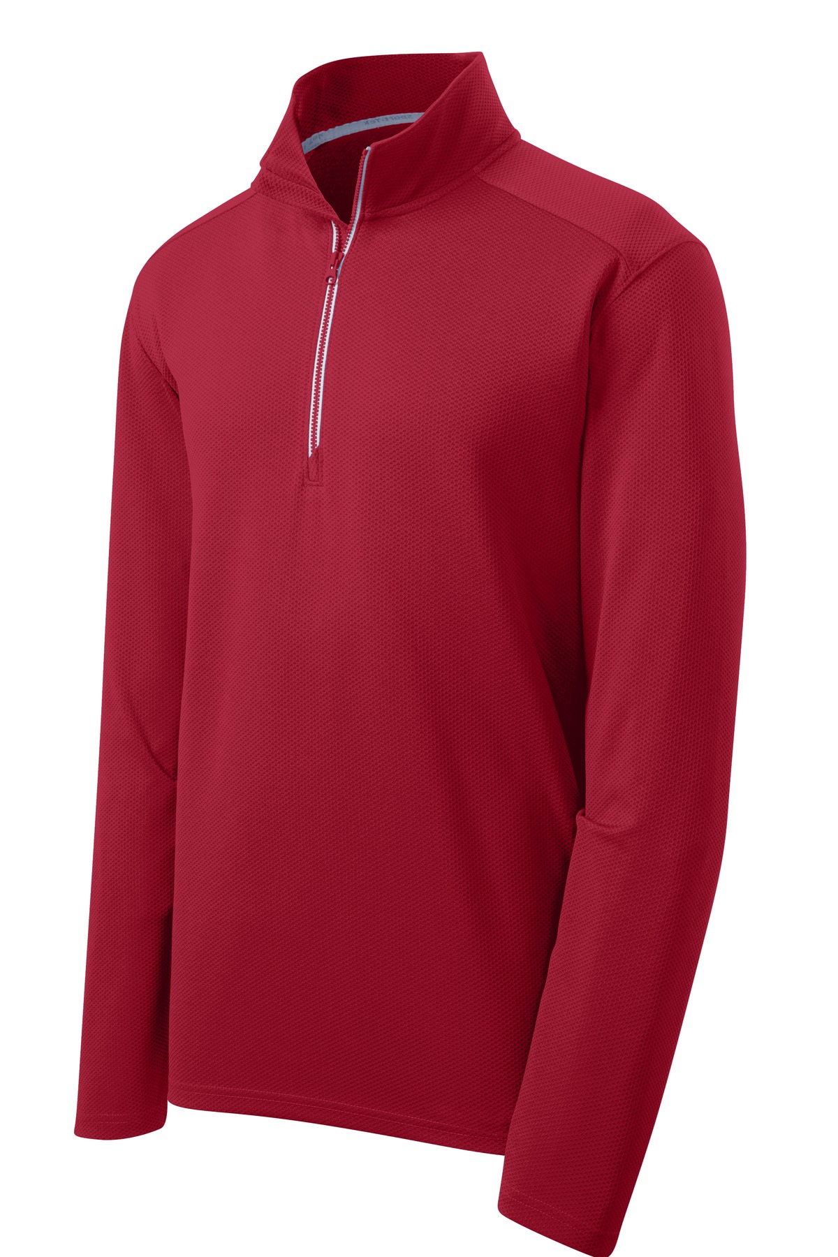 Sport-Tek Sport-Wick Textured 1/4-Zip Pullover. ST860 8