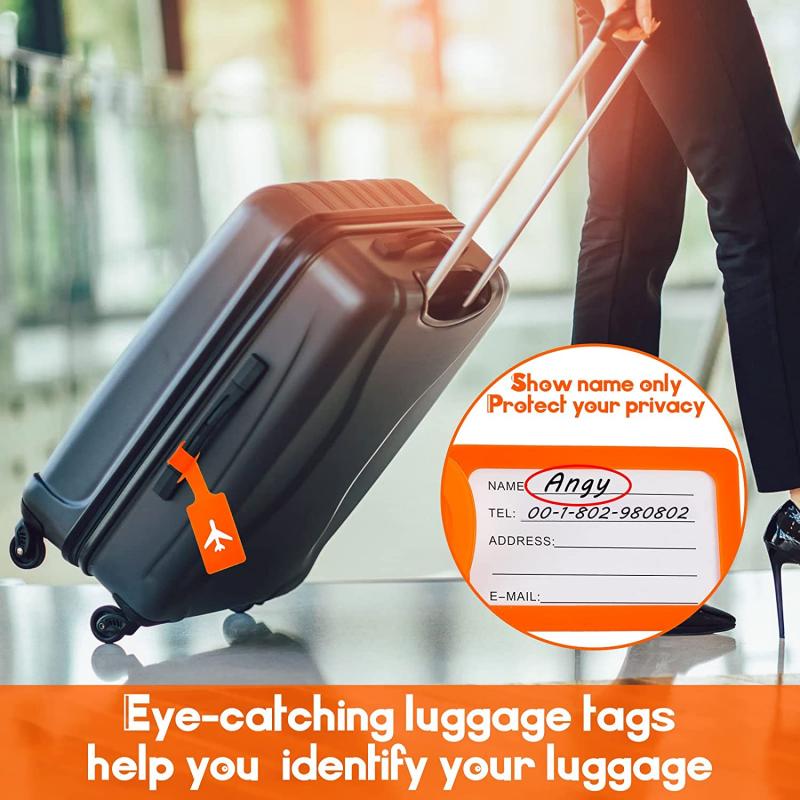 Silicone Luggage Name Tags 6